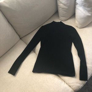 Lu Lu Lemon black sweater